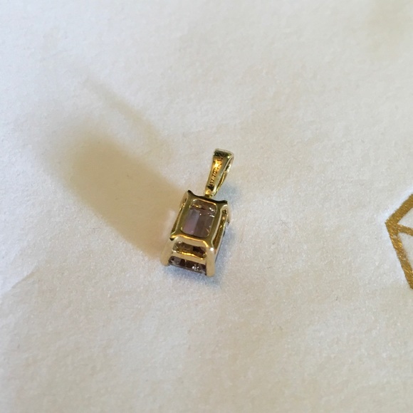 Rare Diaspora (Csarite) & 10k Gold Pendant w/ COA - Picture 7 of 8